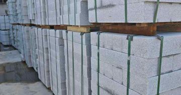 晋城芝麻白路牙石，路侧石