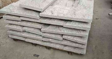 晋城芝麻白蘑菇石，自然面