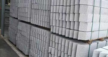 晋城芝麻白树围石 树池