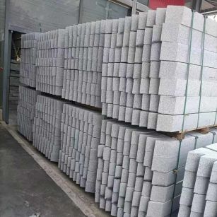 晋城芝麻白树围石 树池