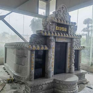 晋城套墓 墓碑 围坟石 异形定制