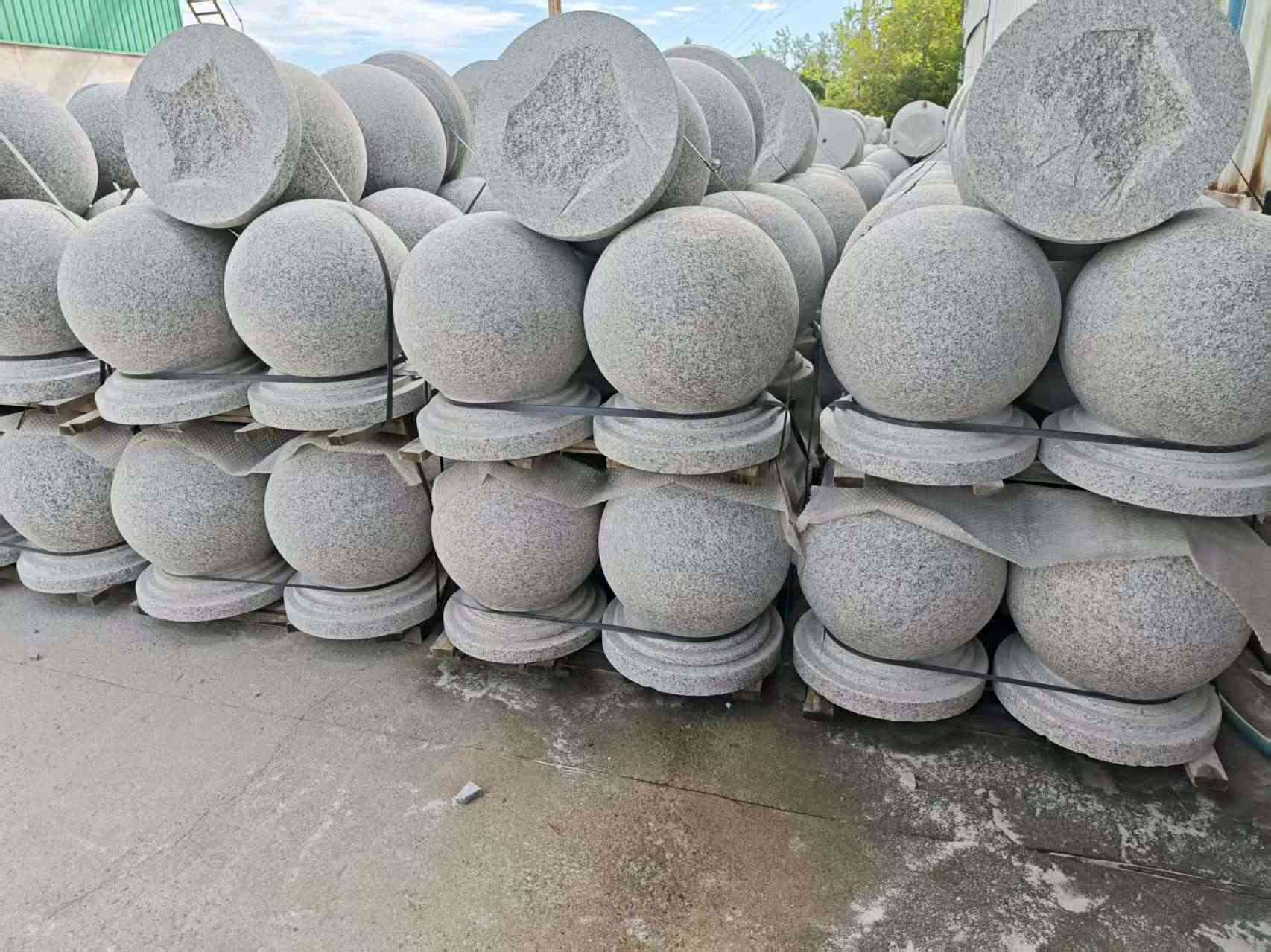 晋城圆球石球挡车球
