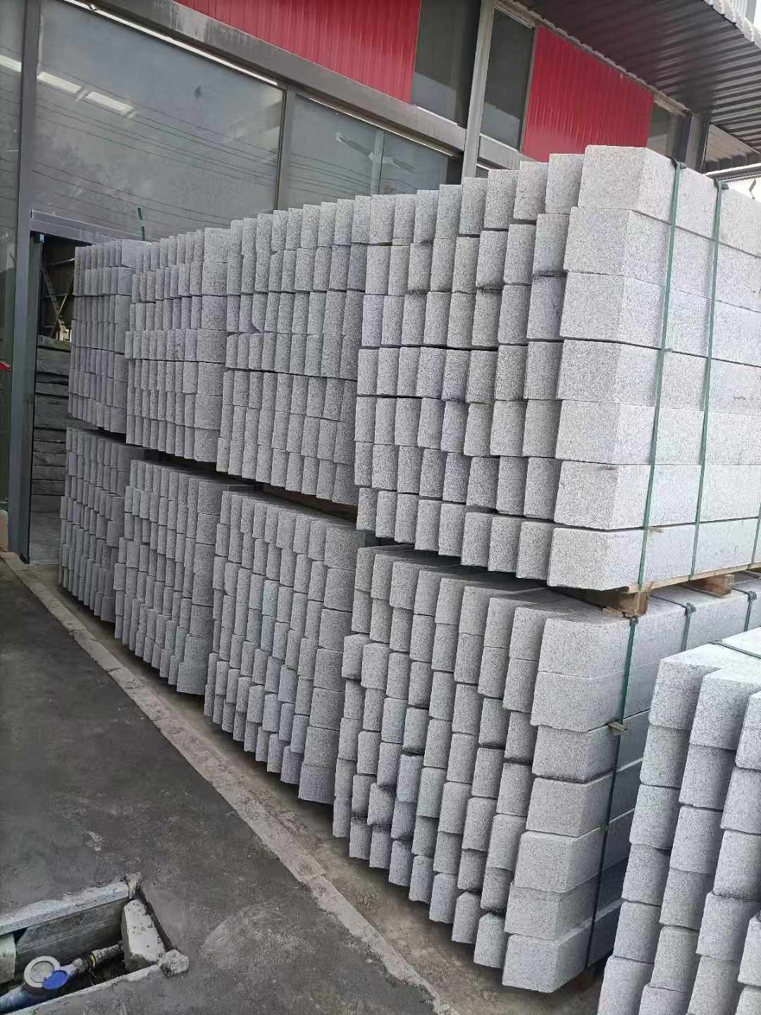 晋城芝麻白树围石 树池