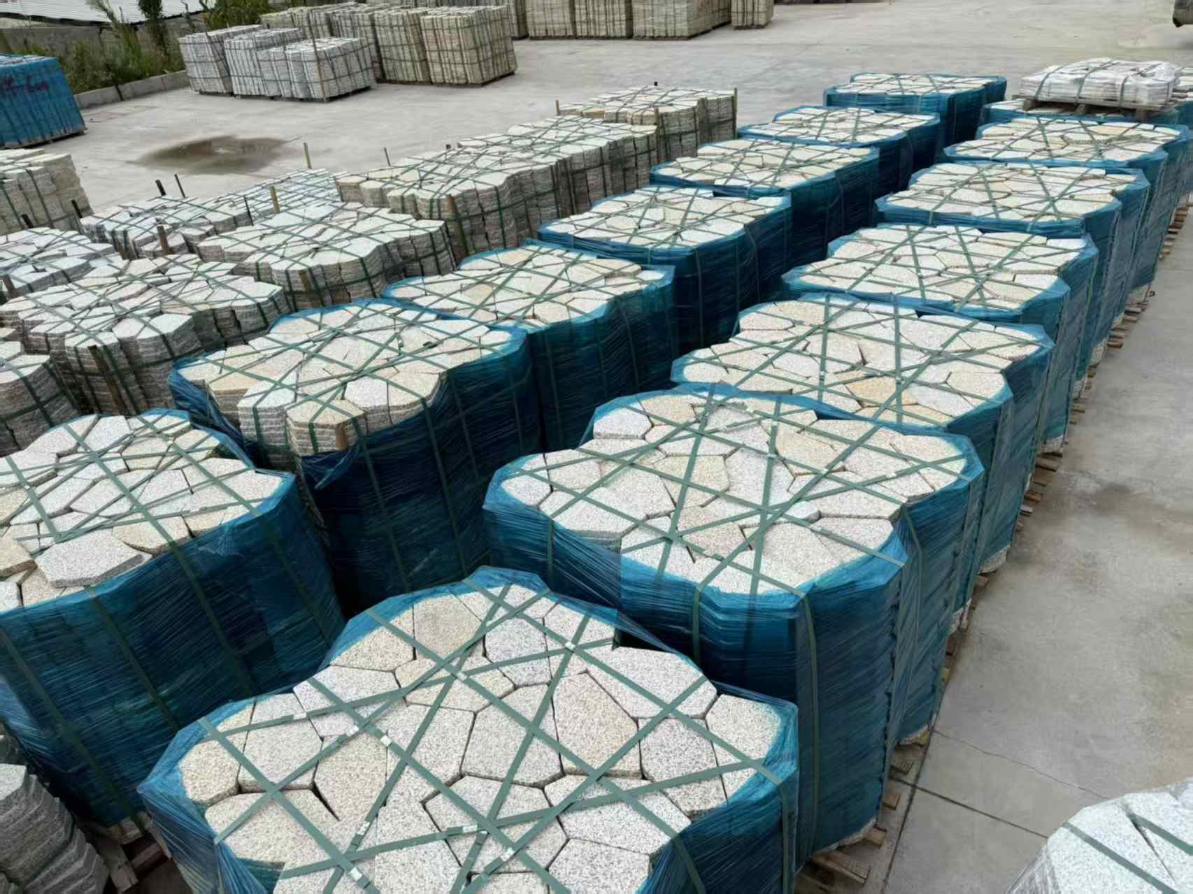 晋城黄金麻冰裂纹 碎拼